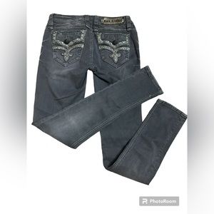 Gently Used Rock Revival Teyla (Buckle) Skinny Stretch Woman’s 26” Jeans